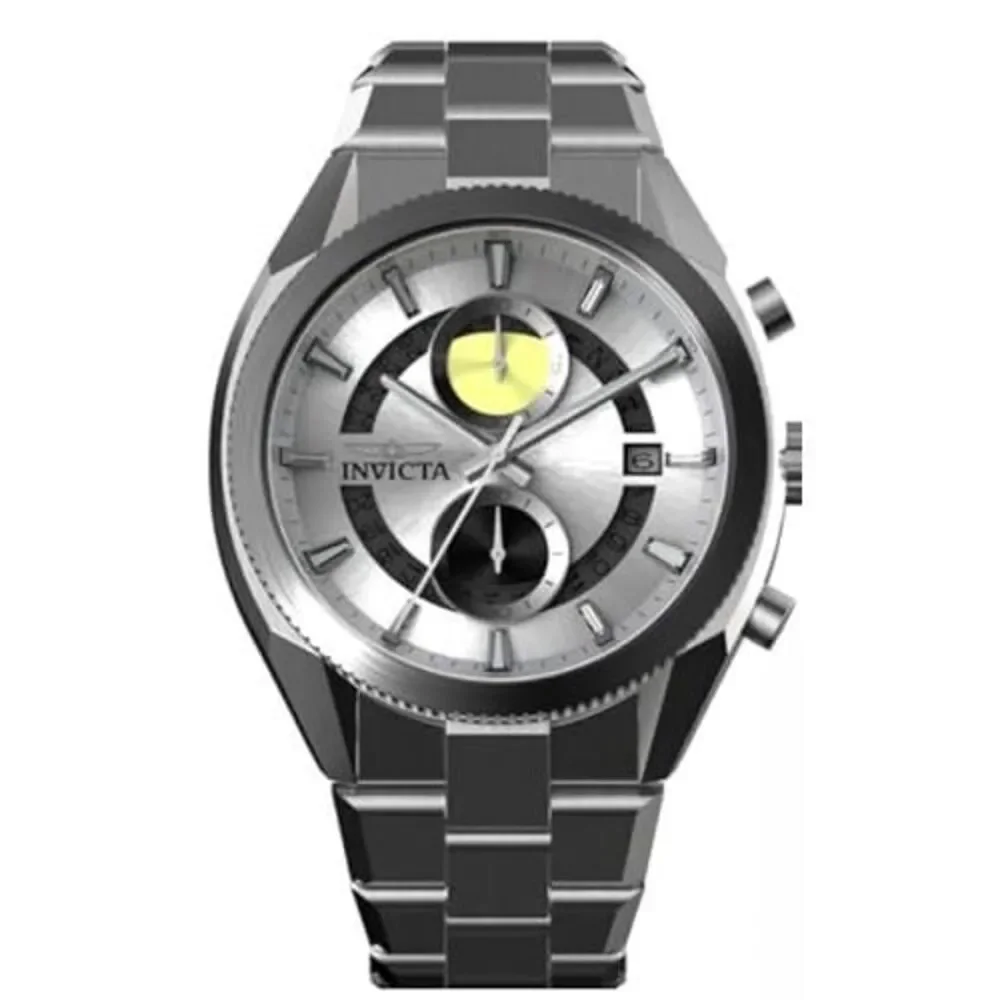 NWT Invicta 50437  Speedway | Quartz | Silver | Men's Watch
